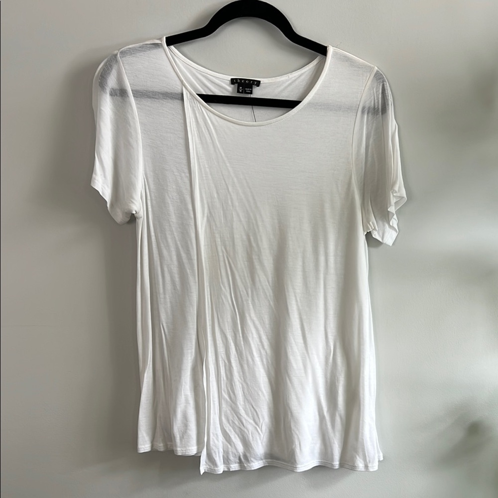 White Relaxed Short Sleeve T-Shirt